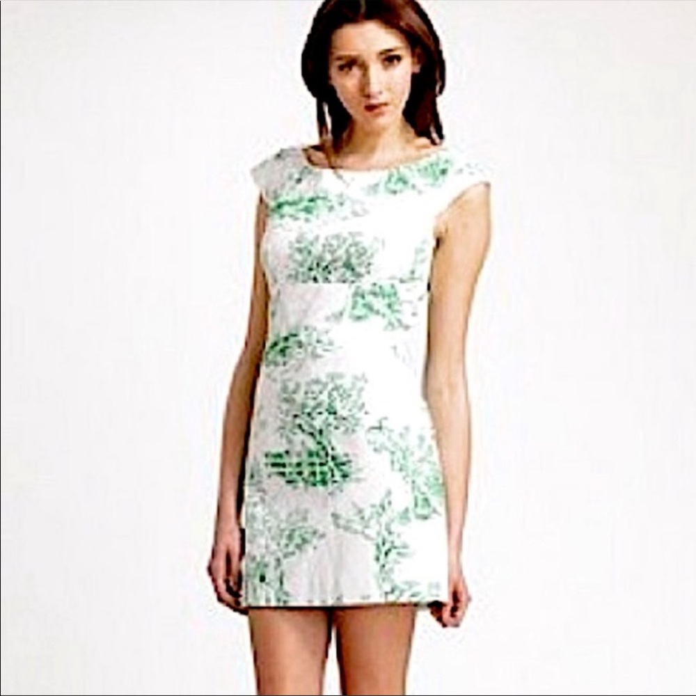 LILLY PULITZER DRESS: WHITE SPRING FEVER TOILE